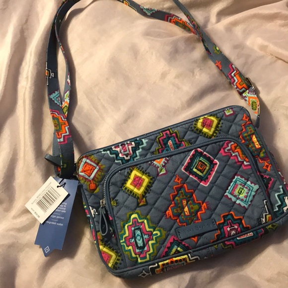 vera bradley iconic rfid little hipster